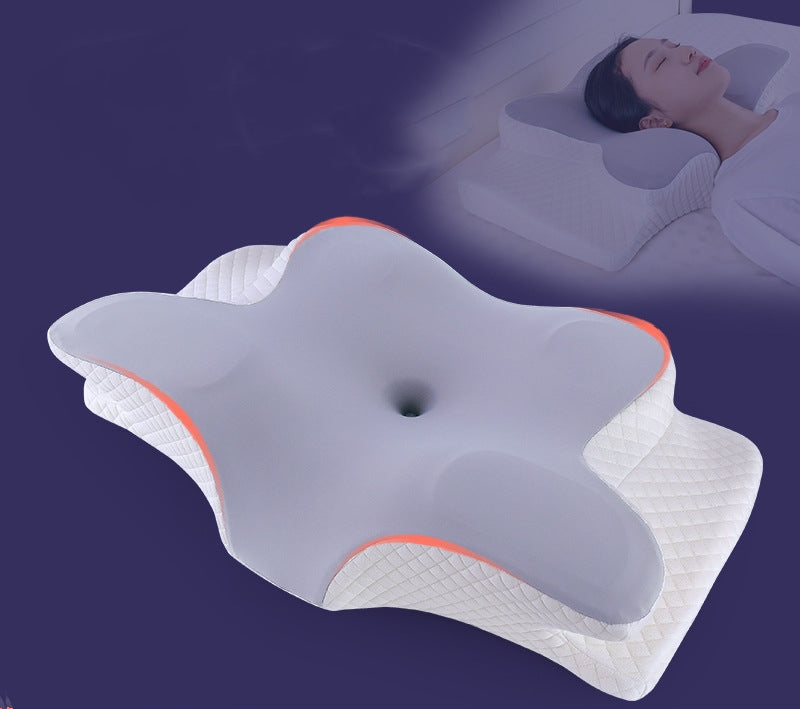 Ergonomic Memory Foam Cervical Pillow For Sleep Support And Neck Pain Relief