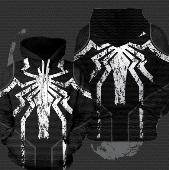 Marvel Venom Spider-Man Hoodie Sweatshirt