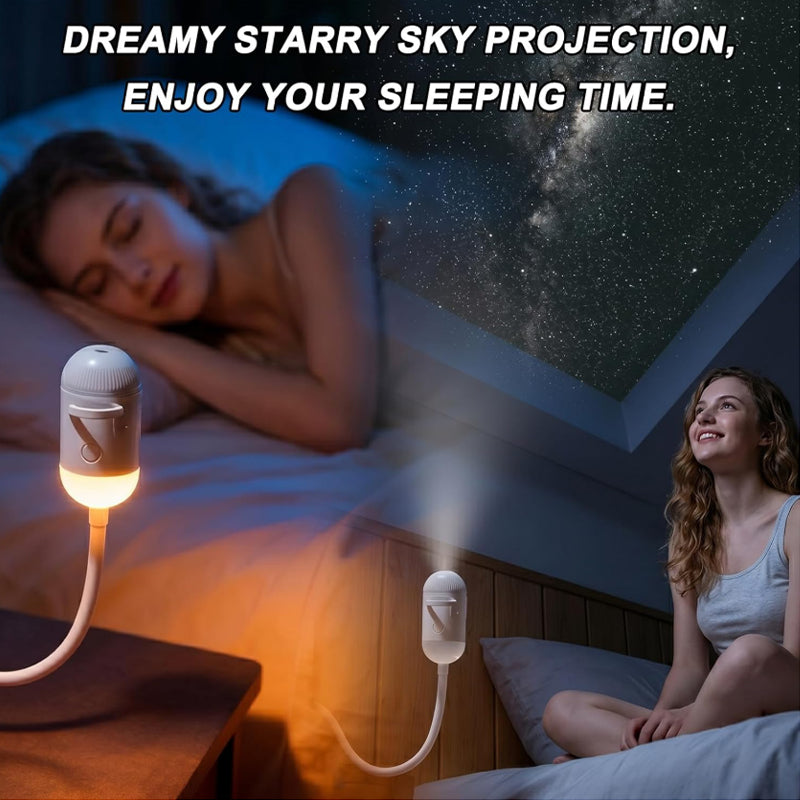 Galaxy Projector Led Night Light With 24 Hd Films And Remote