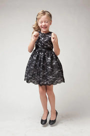 Princess Lace Dress - Korean Kids' Fashion for Girls - Jackie's Majestic Trinkets & Garments