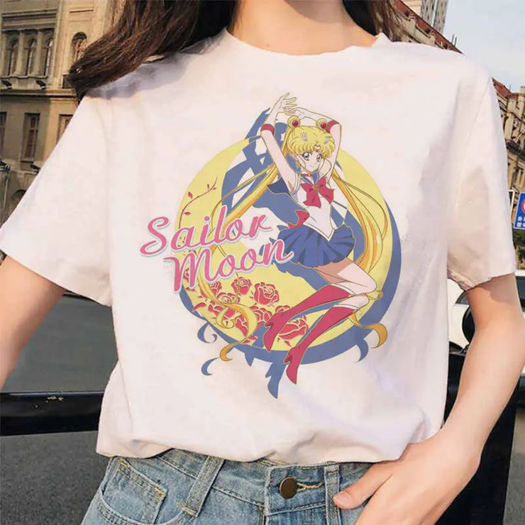 Sailor Moon Printed Short Sleeve T-Shirt Merchandise