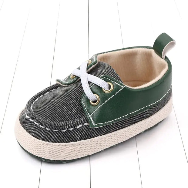 Patchwork Prewalker Sneaker Shoes for Kids - Jackie's Majestic Trinkets & Garments