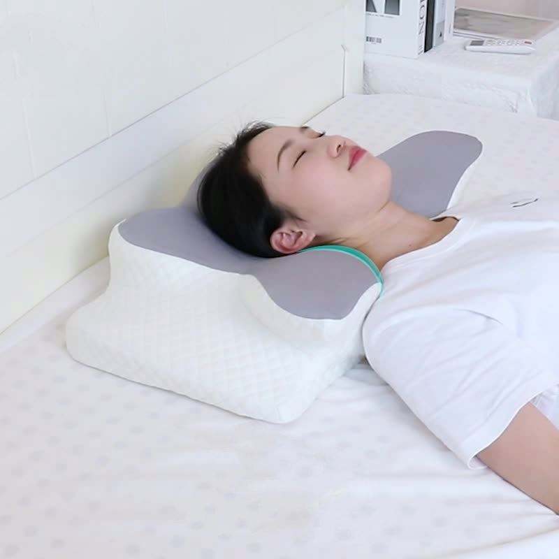 Ergonomic Memory Foam Cervical Pillow For Sleep Support And Neck Pain Relief
