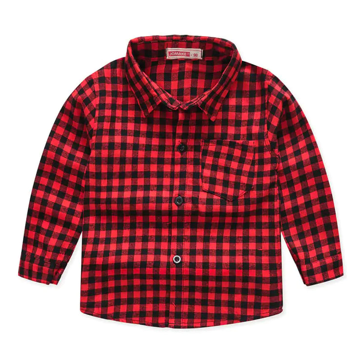 Plaid Shirts for Boys and Girls - Stylish Tops for Kids - Jackie's Majestic Trinkets & Garments