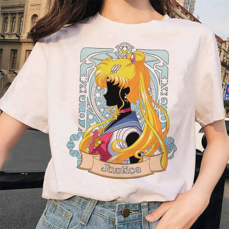Sailor Moon Printed Short Sleeve T-Shirt Merchandise