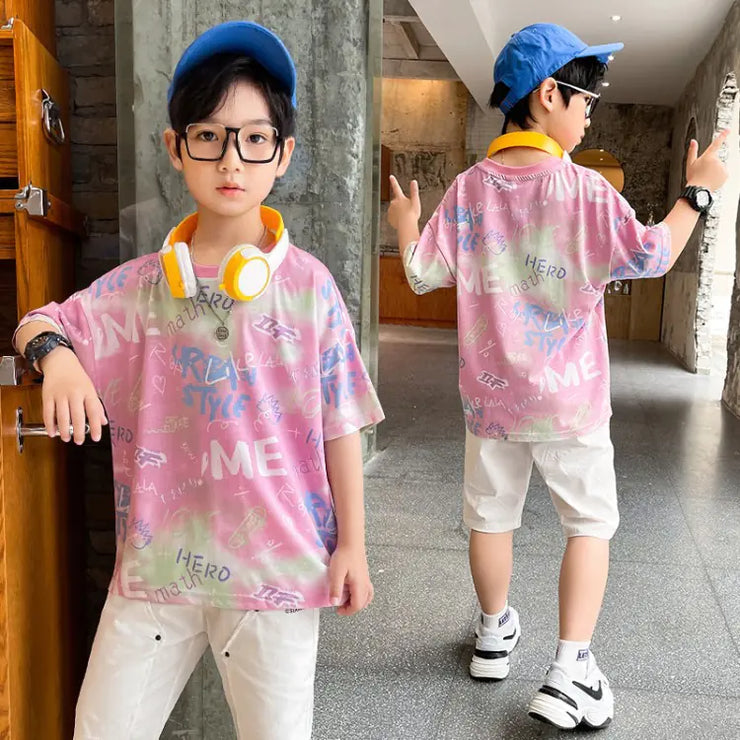 Summer Big Boy Stylish Tops for Kids' Fashion - Jackie's Majestic Trinkets & Garments