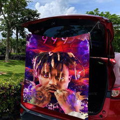 Hip Hop Rapper Juice Wrld Large Size Flags Printing Patterns Interesting Birthday Party Decorations Banner - Jackie's Majestic Trinkets & Garments