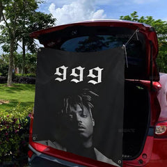 Hip Hop Rapper Juice Wrld Large Size Flags Printing Patterns Interesting Birthday Party Decorations Banner - Jackie's Majestic Trinkets & Garments