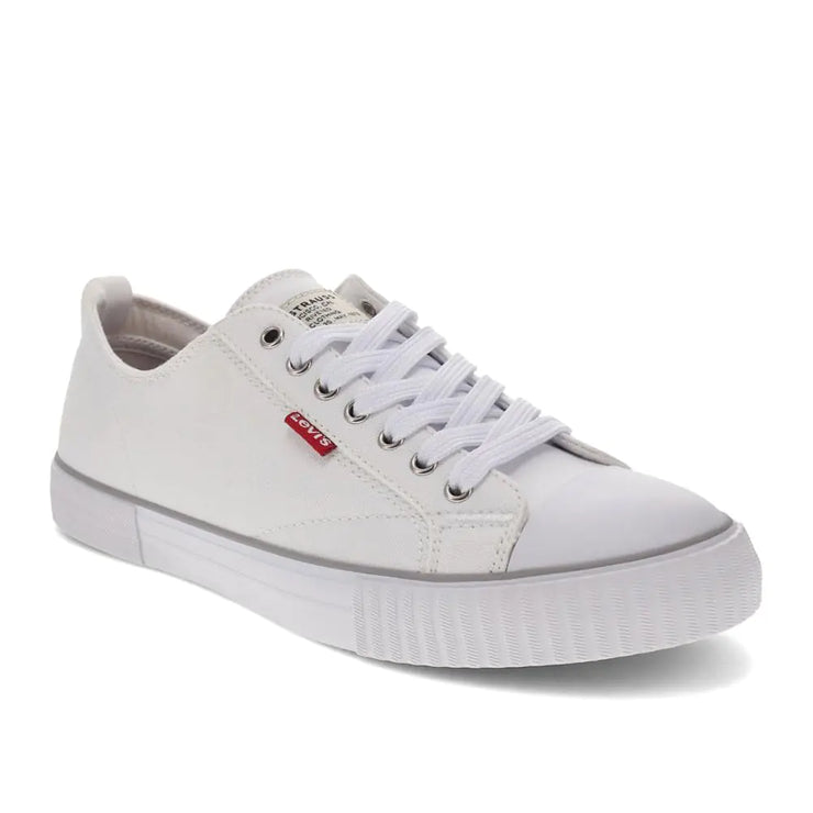 Levis Mens Sneaker White 7.5 - Jackie's Majestic Trinkets & Garments