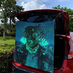 Hip Hop Rapper Juice Wrld Large Size Flags Printing Patterns Interesting Birthday Party Decorations Banner - Jackie's Majestic Trinkets & Garments