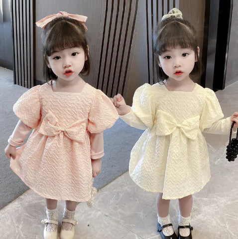 Fashionable Autumn Western Style Princess Dress for Girls - Jackie's Majestic Trinkets & Garments