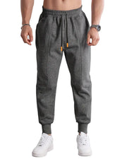 BUXKR Mens Athletic Sweatpants Casual Gym Joggers Workout Running Track Pants with Pockets - Jackie's Majestic Trinkets & Garments