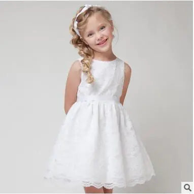 Princess Lace Dress - Korean Kids' Fashion for Girls - Jackie's Majestic Trinkets & Garments