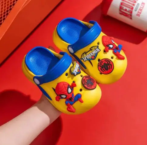 Spider Man Kids' Cartoon Clogs (One Pair)