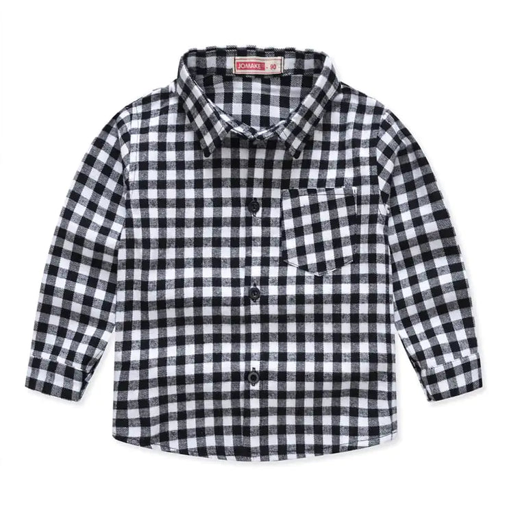 Plaid Shirts for Boys and Girls - Stylish Tops for Kids - Jackie's Majestic Trinkets & Garments