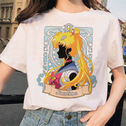 Sailor Moon Printed Short Sleeve T-Shirt Merchandise