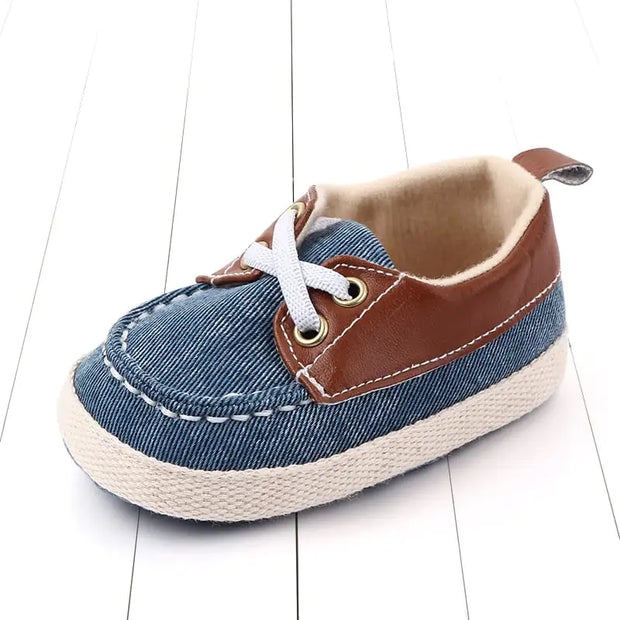 Patchwork Prewalker Sneaker Shoes for Kids - Jackie's Majestic Trinkets & Garments
