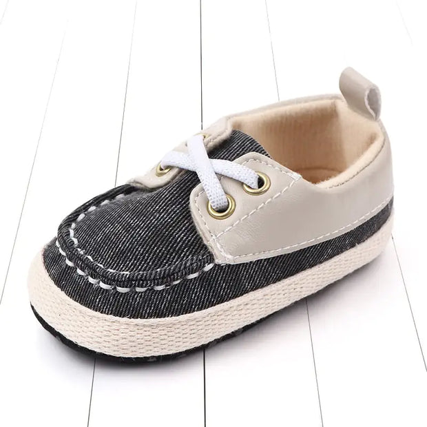 Patchwork Prewalker Sneaker Shoes for Kids - Jackie's Majestic Trinkets & Garments