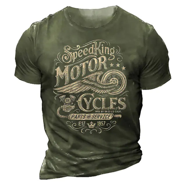 Fashionable Short Sleeve T-Shirt for Men - Jackie's Majestic Trinkets & Garments