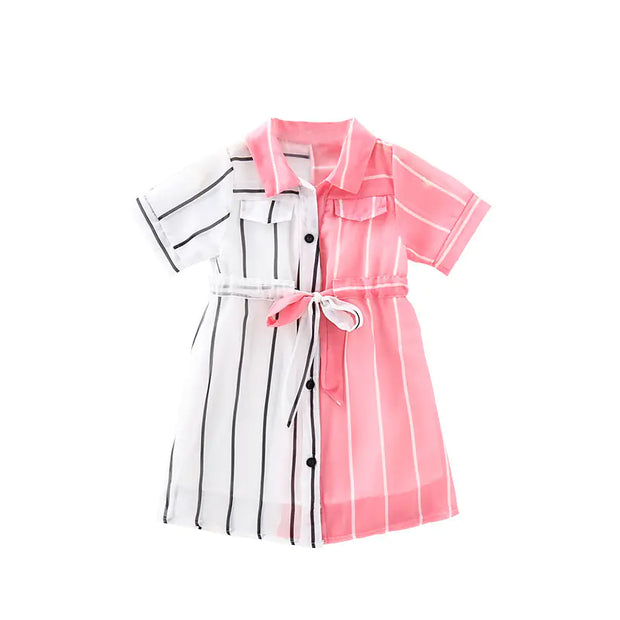 Western Style Short-Sleeved Princess Dress for Girls - Jackie's Majestic Trinkets & Garments