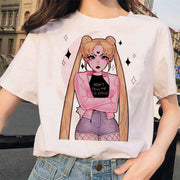 Sailor Moon Printed Short Sleeve T-Shirt Merchandise